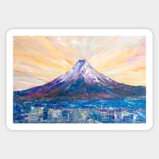 Tokyo and Mount Fuji Sticker